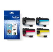 Original Brother LC424 Pack de 4 Cartuchos de Tinta LC424VAL para Brother DCP-J1200DW / DCP-J1200W