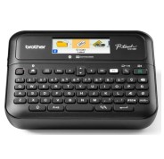 Brother P-Touch D610BT Rotuladora Electronica - Pantalla LCD a Color - Ancho Max. de Cinta 24mm - Bluetooth, USB - Color Negro
