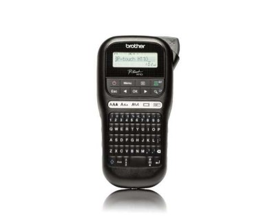Brother PT-H110 Rotuladora Electronica Portatil - Pantalla LCD - 253 Simbolos - Velocidad 20mms - Color Negro