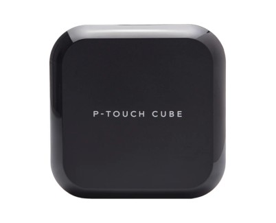 Brother PT-P710BT Cube Rotuladora Electronica Portatil Bluetooth USB - Resolucion 180ppp - Velocidad 20mms - Bateria Recargable - Color Negro