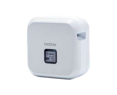 Brother PT-P710BTH Cube Rotuladora Electronica Portatil Bluetooth USB - Resolucion 180ppp - Velocidad 20mms - Bateria Recargable - Color Blanco