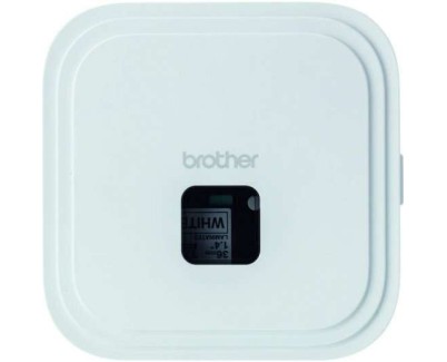 Brother PT-P910BT Cube Rotuladora Electronica Portatil Bluetooth - Ancho Max. 36mm - Bateria Recargable - Color Blanco
