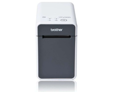 Brother TD2125N Impresora Termica de Etiquetas USB, LAN - Resolucion 203ppp - Velocidad 152,4mms - Color Blanco/Gris