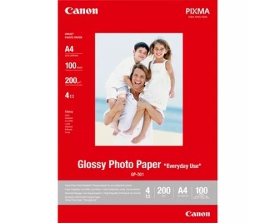 Canon GP-501 Papel Fotografico A4 Brillo 200gr 100 Hojas