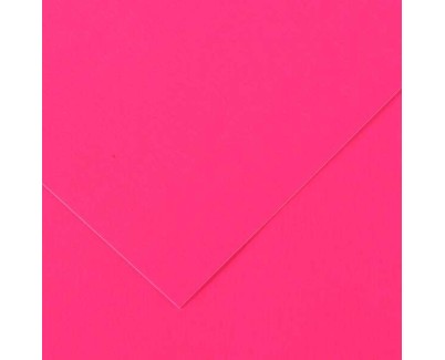 Canson Guarro Pack de 25 Cartulinas Iris de 185g - 50x65cm - Color Fucsia Fluo