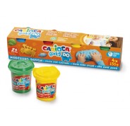 Carioca Baby Do Pack con 4 Botes de Pasta de Modelar 150ml - Super Ligera, Elastica y Maleable - Ideal para Primeras Experiencias Tactiles - A partir de 1 Año - Colores Surtidos