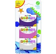 Carioca Blister 3 Plastilinax60gr - Facil de Usar - No Se Seca - Reutilizable - Colores Brillantes y Mezclables - Libre de Gluten - Color Varios