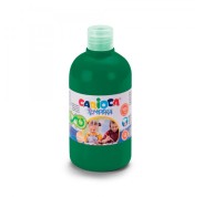 Carioca Botella de Tempera 500ml - Colores Superlavables - Faciles de Mezclar - Aplicable en Materiales Porosos - Alta Opacidad - Color Verde Esmeralda