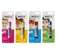 Carioca Mask Up Surt Pack con 12 Blisters de Colores para la Piel en Barra - Colores Brillantes - Lavables - Base Agua - Dermatologicamente Testados - Mezclables - Colores Surtidos