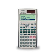 Casio FC200V Calculadora Financiera - Pantalla de 4 Lineas - Visualizacion de Varios Parametros al mismo Tiempo - Teclas de Acceso Directo Personalizables - Alimentacion con Pilas y Solar