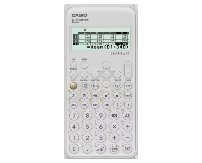 Casio Iberia Classwiz FX-570SP Calculadora Cientifica Pantalla LCD 12 Digitos - 560 Funciones - Tapa Protectora - Color Blanco