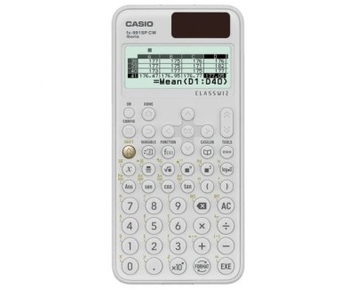 Casio Iberia Classwiz FX-991 SP Calculadora Cientifica Pantalla LCD 12 Digitos - Mas de 560 Funciones - Tapa Protectora - Color Blanco