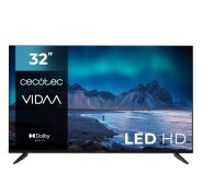 Cecotec A5 series ALH50032 Televisor Smart TV de 32\" LED con Resolucion HD - Sistema Dolby Audio - Sistema Operativo VIDAA - WiFi Integrado - 3 HDMI - 2 USB - Sonido 16W - Color Negro
