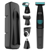 Cecotec Bamba PrecisionCare Extreme 5 en 1 Afeitadora Multifuncion - Cuchillas de Acero Inoxidable - Bateria de Litio - Autonomia hasta 60min
