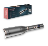Cecotec Bamba SurfCare 850 Magic Waves Vision Rizador de Pelo Automatico - Pantalla LCD - Temperatura de 130 a 230°C - Funcion Memoria - Guia de Rizado - Cable 360º - Color Gris