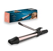 Cecotec Bamba SurfCare Curly Sphere Rizador de 28mm - Iones Negativos - Rizos Amplios y Naturales - Pantalla LED de Temperatura - Rango de 120 a 210°C - Cable 360º - Autoapagado - Color Negro y Rosa