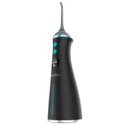 Cecotec Bamba ToothCare 1100 Jet Liberty Irrigador Dental Portatil - 6 Modos - 6 Boquillas Incluidas - Deposito 280ml - Ajuste de 10 a 115psi - Resistente al Agua IPX7 - Carga USB - Color Negro