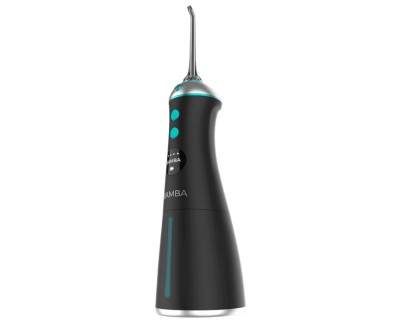 Cecotec Bamba ToothCare 1100 Jet Liberty Irrigador Dental Portatil - 6 Modos - 6 Boquillas Incluidas - Deposito 280ml - Ajuste de 10 a 115psi - Resistente al Agua IPX7 - Carga USB - Color Negro