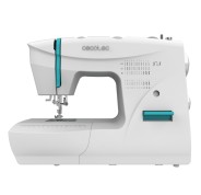 Cecotec BelleCouture 6600 Maquina de Coser - 66 Puntadas Variadas - Ojal en 4 Tiempos - Accesorios Completos - Cambio Rapido de Prensatelas - Luz LED - Brazo Libre y Almacenamiento - Color Blanco