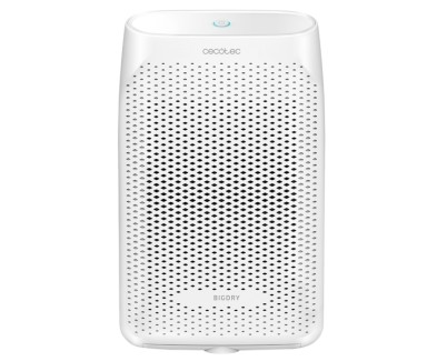 Cecotec Bigdry 2500 Essential 360 Deshumidificador - Capacidad de 750ml/dia - Deposito Transparente 2L - Silencioso - Cobertura hasta 25m2 - Filtro Lavable - Autoapagado - Elegante - Color Blanco