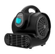 Cecotec BlowIndustry 2000 FlowFloor Soplador de Aire - 200W - 3 Velocidades hasta 1400rpm - Flujo de 1150 m3/h - Facil de Transportar con Ruedas - Multiposicionamiento - Color Negro
