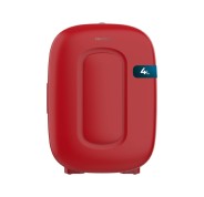 Cecotec Bolero MiniCooling 4L Bora Red Mini Frigorifico Portatil - Capacidad 4L - Voltaje 12V - Temperatura Regulable - Enfria hasta 7ºC - Funcion Calentamiento hasta 50ºC - Color Rojo
