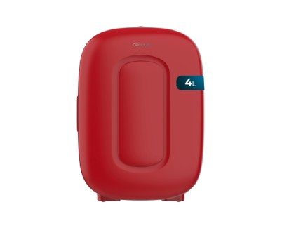 Cecotec Bolero MiniCooling 4L Bora Red Mini Frigorifico Portatil - Capacidad 4L - Voltaje 12V - Temperatura Regulable - Enfria hasta 7&ordm;C - Funcion Calentamiento hasta 50&ordm;C - Color Rojo