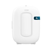 Cecotec Bolero MiniCooling 4L Bora White Mini Frigorifico Portatil - Capacidad 4L - Voltaje 12V - Temperatura Regulable - Enfria hasta 7ºC - Funcion Calentamiento hasta 50ºC - Color Blanco