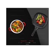 Cecotec Bolero Squad I 4001 Flex Cocina de Induccion Encastrable - 7200W - Bloqueo de Seguridad - Temporizador - Control Tactil - 9 Niveles de Potencia - Funcion Booster - Color Negro