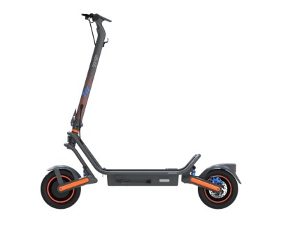Cecotec Bongo GS75 2x2 XXL Connected Patinete Electrico - 1000W - Base Ultra Ancha - Autonomia 65km - Doble Suspension - Neumaticos 10\" - Homologacion DGT - Control Desde App - Color Negro y Naranja