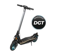Cecotec Bongo Serie S+Infinity Patinete Electrico - 750W - Autonomia 30km - Ruedas 10\" Tubeless - 4 Modos de Conduccion - Frenos Disco y E-ABS - Velocidad 25km/h - Tiempo Carga 5h - Color Negro