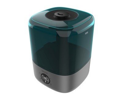 Cecotec BreezeCare 2900 Smart Humidificador de Aire - Capacidad 4.5L - Humidificacion Rapida 300ml/h - Tactil - Filtro Ceramico Purificador - Temporizador - Control de Humedad 45-90% - Color Gris