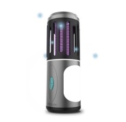 Cecotec ByeFly 3000 Go Mata Mosquitos 3 en 1 - Potencia de 5W - Bateria 1800mAh - Resistente al Agua IPX4 - Luz Lateral y Linterna - Incluye Gancho - Compacto y Portatil - Color Gris