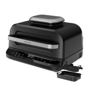 Cecotec Cecofry FireDome 6000 Freidora sin Aceite - 2400W - 4 Niveles de Grill - 6 Modos de Coccion - Capacidad 6L - Incluye Accesorios - Termostato Ajustable - Sistema Anti Humo - Color Negro