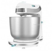 Cecotec Cecomixer Easy White Batidora Amasadora 250W - Bol de Acero Inoxidable de 3,5L - Movimiento Planetario - 6 Velocidades