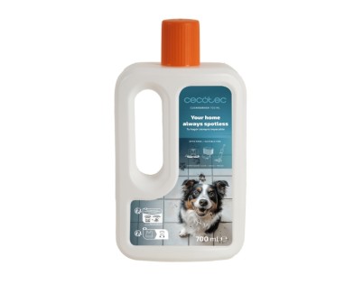 Cecotec Clean and Wash TotalFresh Liquido de Limpieza - 700ml - Multisuperficie - Compatible con Carpetclean, Conga y Freego