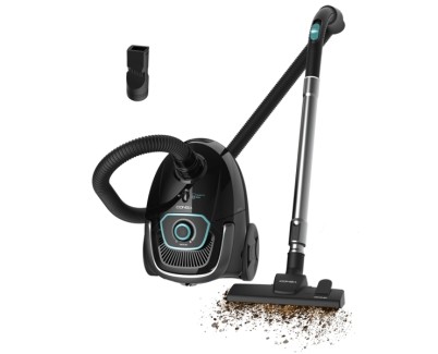 Cecotec Conga Powerbag 2500 Plus Aspirador de Trineo - 850W - 18kPa - Deposito de 2.5L - Regulador de Potencia - Bolsa Desechable - Tubo Telescopico - Filtro de Alta Eficiencia - Color Negro