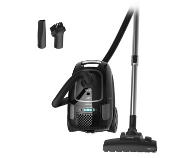 Cecotec Conga Powerbag 4000 XL Aspiradora de Trineo con Bolsa - Potencia 890W - Deposito de 4L - Incluye Accesorios - Radio de Accion hasta 7m - Color Negro
