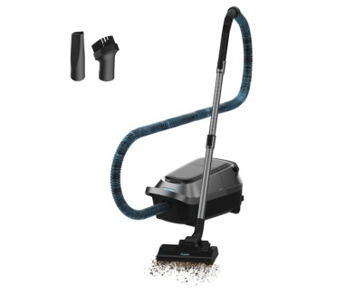 Cecotec Conga Powerbag 5000 ProStyle Aspirador de Trineo - 890W - Deposito de 5L - Cable 6m - Pantalla Digital - Incluye Accesorios - Doble Filtro Hepa - Color Gris