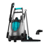 Cecotec Conga Triton 4000 UltraClean Hidrolimpiadora 4 en 1 - 1500W - 15kPa - Funcion Sopladora - Presion 120 Bar - Caudal 360l/h - Aspira Solidos y Liquidos - Incluye Accesorios - Color Negro y Gris