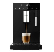 Cecotec Cremmaet Compact Steam Cafetera Superautomatica - 19bar - Deposito de 1.1L - Molinillo Conico - Pantalla Tactil - Termoblock - Limpieza Automatica - Vaporizador - Color Negro