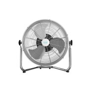 Cecotec EnergySilence 4500 Gyropro Ventilador Industrial de Suelo - 110W - Oscilacion Automatica - Aspas Metalicas de 45cm - Silencioso - 3 Velocidades - Inclinacion Total - Acabado en Acero Cromado