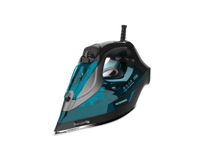 Cecotec Fast&Furious 5055 Pro Plancha de Ropa Vapor 3100W - Suela de Ceramica - Deslizamiento TurboSlide - 5 Niveles de Temperatura - Vapor Continuo 65 g/m - Golpe de Vapor 255g/min