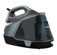 Cecotec H-2400 Station Instant Centro de Planchado - 2800W - Vapor Continuo 150g/min - Golpe de Vapor 550g/min - Suela Ceramica - Sistema Antigoteo - Autoapagado - Color Negro y Gris