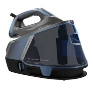 Cecotec H-3000 Station Geyser Centro de Planchado - 3000W - Vapor Continuo 155g/min - Suela Ceramica - Sistema Antigoteo - Pantalla Tactil - Antical - Apagado Automatico Seguro - Color Negro y Gris