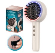 Cecotec HairCare Revitalize TotalCare Cepillo Reparador de Cabello - Estimula Foliculos Pilosos - Luz LED - Aplicador de Serum Integrado - 5 Niveles de Intensidad Ajustables - Color Blanco