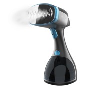 Cecotec IronHero 1800 Ultimate Plancha de Vapor Vertical - 1800W - Suela Ceramica - Pantalla Tactil LED - 2 Niveles de Vapor - Sistema Autoapagado - Cepillo - Color Negro y Azul