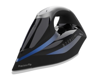 Cecotec IronHero 3200 Double Steam i-Pump Plancha de Ropa - 3200W - Bomba Automatica - Golpe de Vapor 285g/min - Suela Ultradeslizante - Vapor Continuo 75g/min - Antigoteo - Antical - Color Negro y Azul
