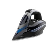Cecotec IronHero 3200 i-Pump Plancha de Ropa - 3200W - Bomba de Agua Automatica - Vapor Continuo 75g/min - Golpe de Vapor 285g/min - Sistema Antigoteo y Antical - Autoapagado - Color Negro y Azul