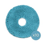 Cecotec Pack de 10 Mopas - Compatible con Conga Windroid 1090 - Color Azul